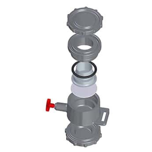 CLCL-DIS0810U | Zefon, SAMPLER, INHALABLE, UNASSEM, CELLULOSE/MCE, 10/BX