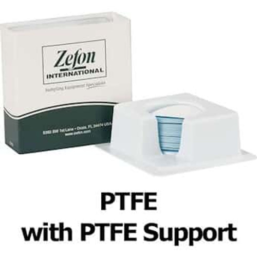 FPTFE125 | Zefon, FILTER, PTFE w/PTFE SUPP, 1.0µm, 25MM, 100/PK