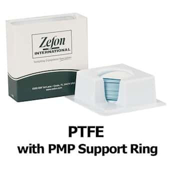 FPTPMP325 | Zefon, FILTER, PTFE w/PMP RING, 3.0µm, 25MM, 50/PK