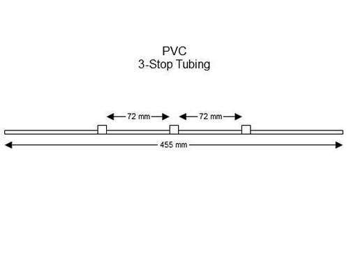 SC0059/F | isoSPEC PVC 3-Stop Tubing, Flared, White/White (1.02 mm), 12/pk
