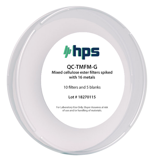 QC-TMFM-BLANKS | High Purity Standards 37mm Mixed Cellulose Ester Filter Blanks