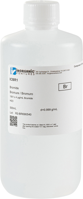ICBR1 | Inorganic Ventures 1000ug/mL BROMIDE