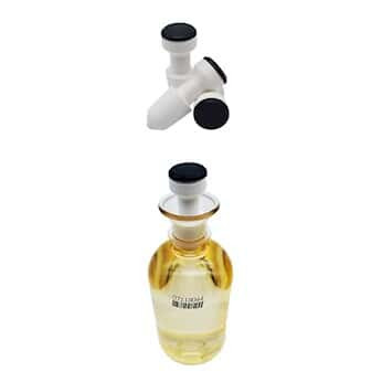 D1025-BLACK | Environmental Express BOD Bottle Stopper, Plastic, Black Cap, 25/pk
