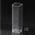 111147 | Globe Scientific Cuvette, Spectrophotometer, Square, 4.5mL (10mm), UV Grade Methacrylate, 2 Clear Sides, cs/500