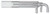 30-808-9983 | Glass Expansion Quartz Torch High Solids (Short) with 90 Deg. Bend & 2.3mm Injector for 700-ES or Vista Axial