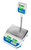 Adam SWZ 15DP Swift Price Computing Retail Scale, 6 kg x 2 g, left side view