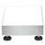 Adam WB 165a W Series Stainless Steel Platform, 75 kg x 5 g, front view