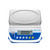 Adam LBX 3 Latitude Compact Bench Scale, 3 kg x 0.5 g, front view