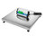 Adam CPWplus 75M Bench and Floor Scale, 75 kg x 0.02 kg, left side view