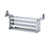 510-674 | PolyScience Test Tube Rack, Stainless Steel, 10-13 mm, holds 30 maximum
