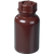 0320-0500 | Burkle Wide-necked bottle, LDPE brown, 500 ml, w/ cap