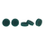 CS-100065 | AFP  Φ11*3mm, GC Septa, Green Color, Temperature Resistant 250°C, 25/PK