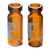 CV-100021 | AFP 2 mL Amber Glass 11 mm Crimp Top Vial with Write-on Spot, 11.6 x 32 mm, 5.0 Type Glass, Value Line, 100/PK