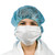 VTMASKELR-WH | Valutek Mask, 3 Ply Polypropylene, Round Ear Loop, White,  7" (1000/CS)
