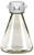 248-4142-OEM | Foxx Life Sciences Sterile Vented Plastic Erlenmeyer Flasks, 1L, Autoclavable Polycarbonate (PC), 53mm (53B) VersaCap w/ 0.2µm PTFE Vent, Non-Baffled Bottom (6/PK)
