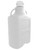 152-3111-OEM | Foxx Life Sciences EZgrip 20 L HDPE Space Saving Carboy w/ 83 mm (83B) VersaCap and 26.5 L Max Capacity, Large Pinched Handles