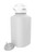 162-4202-OEM | Foxx Life Sciences Heavy Duty HDPE Vacuum Bottle, 4 L, w/ 83 mm (83B) Tangle Free VersaCap, Two 1/4" Hose Barbs and Sealable Vent Port, Bleach Compatible