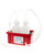 302-1101-FLS | Foxx Life Sciences Vactrap 2 System, Shatterproof 1+1 L Aspirator Bottle Assembly, Bleach Compatible HDPE, 1 L Bottle w/ 1 L Overflow Bottle & Inline Vent Filter
