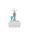 450-0604-FLS | Foxx Life Sciences ChromCap 300 HPLC Solvent Reservoir VersaCap GL45 System, Class VI PTFE Adapter & Safety Air Inlet Valve, Cap-Only, 1 Port 1/8" or 1/16"