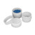 Premier Lab Supply 32 mm Double Open Ended XRF Sample Cups with Caps, 100 Sets per Bag (SC-4332)