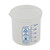 522085-0250 | Dynalon Beaker Square Grad, PP 250mL, CS/10