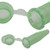 399325-0003 | Dynalon Tube Micro Centrifuge Green, PP 1.5mL, CS/1000