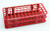 225655-0001 | Dynalon Rack Test Tube 60 Place Red, PP 16mm, CS/5
