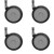 209474 | Dynalon Cabinet Casters, Set of 4, ST/1