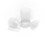 300-4717-02N | Caplugs Evergreen Flat Top Test Tube Stopper Caps, For 17 mm Test Tubes, LDPE, Natural