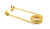 70-900-4005G | Glass Expansion RF Coil, Gold Plated and PTFE sheathed