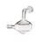 20-809-4550 | Glass Expansion Laser Ablation Mixing Chamber with 13mm Ball Joint