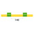 1.85-GRN-SF | Glass Expansion Solva Flex Pump Tube 2tag 1.85mm ID Green/Green (PKT 12)