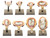 AM0123 | Eisco Labs Model Period of Gestation Set of 8