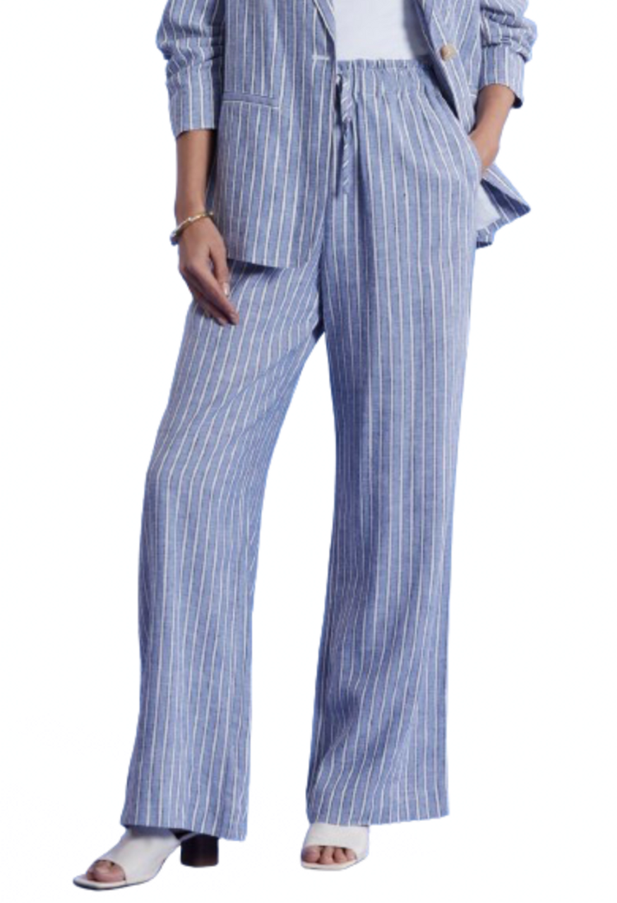 Palmer Bermuda Stripe Pant - Bermuda Blue – tyler böe