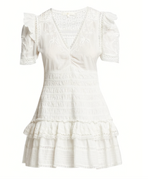 Rena Dress, Antique White 