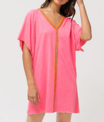 Mini Abaya, Hot Pink Mini Abaya, Hot Pink