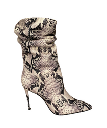 Schutz Ashlee Snake Bootie Schutz Ashlee Snake Bootie