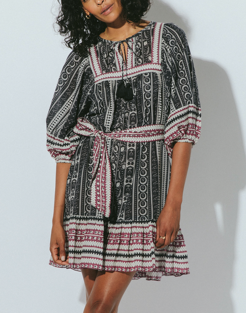 Magdalena Mini Dress, Block Magdalena Mini Dress, Block