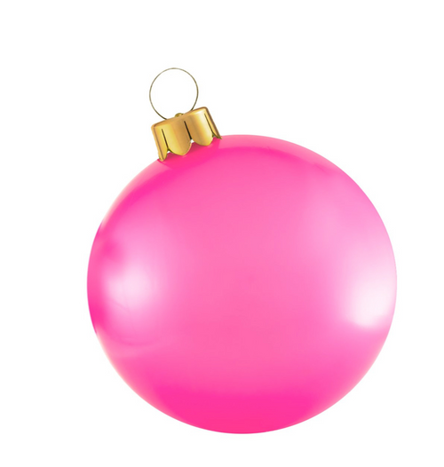 Pink 30" Ornament