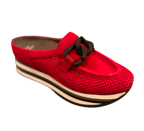 Softwaves Alanis Slip-On Woven Sneaker- Cognac - Monkee's of Ridgeland