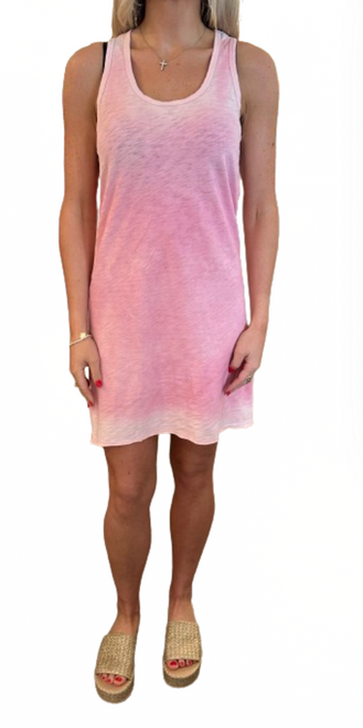 Tank Dress, Bright Pink