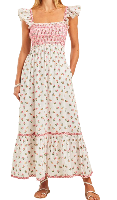 Jessica Dress, Vintage Blossom