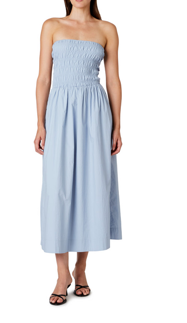 River Dress, Stone Blue