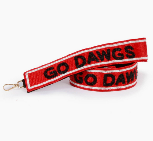 Beaded Purse Strap, UGA