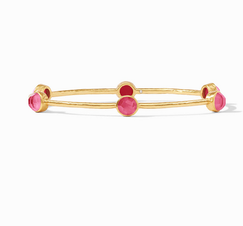 Milano Lux Bangle, Raspberry,M