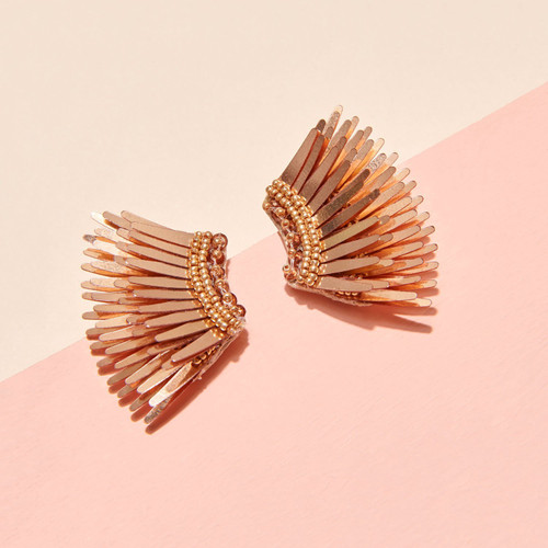 Mini Madeline Earring, Rose Gold Mini Madeline Earring, Rose Gold