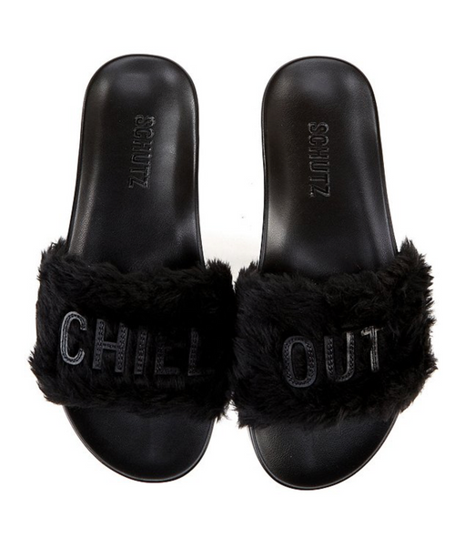 Slipper, Black Chill Out