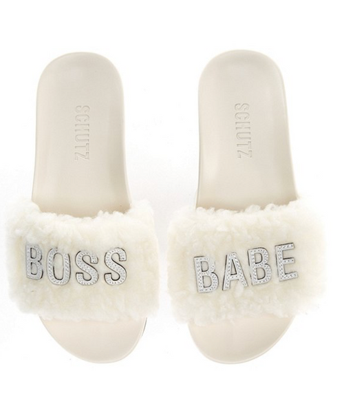 Slipper, Nude Boss Babe Slipper, Nude Boss Babe