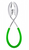 Kiss Salad Tong, Green