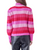 Stripe Mock Neck Sweater, Multi 